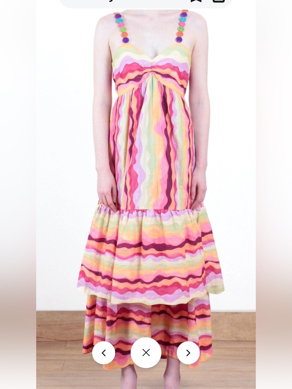 🆕#316~ Ollari Penelope Maxi Multi, Size Med